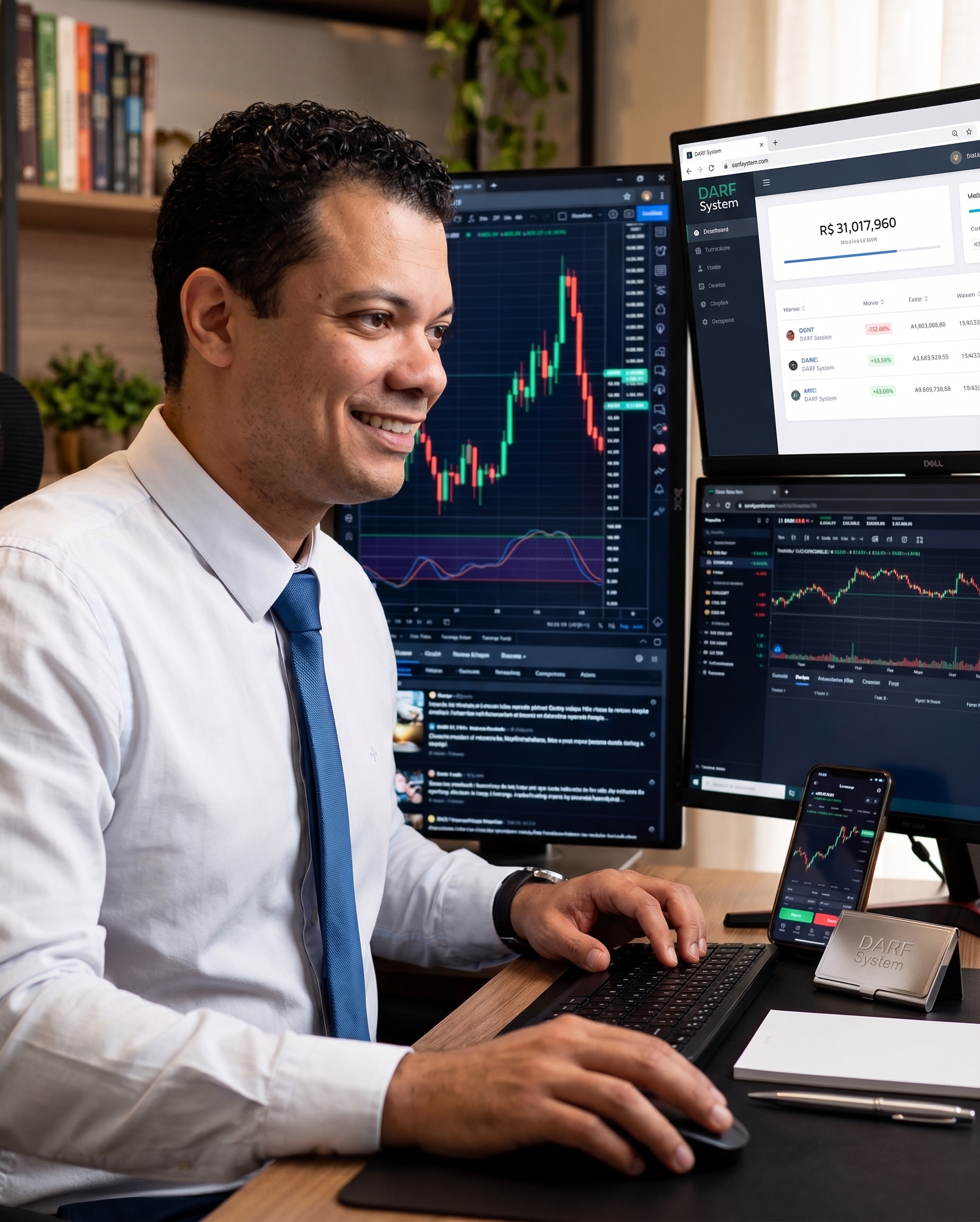Rubens Marinho — Trader e criador do DARF System